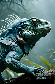 Iguana Notebook photo cover