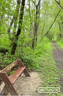 Wisconsin Ice Age Trail notebook